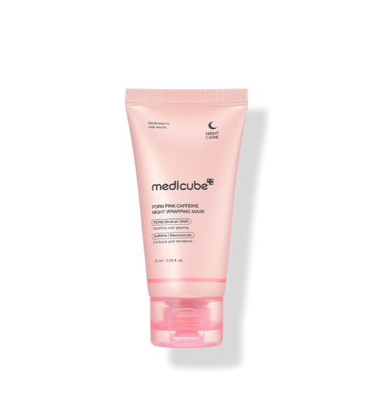PDRN Pink Caffeine Night Wrapping Mask 75ml, medicube medicube Peel-off Mask