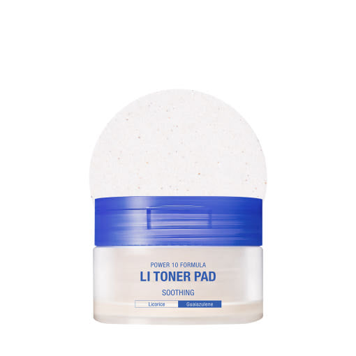 POWER 10 FORMULA LI TONER PAD SOOTHING 140ml (60Pads), It'S SKIN It'S SKIN Toner Pad
