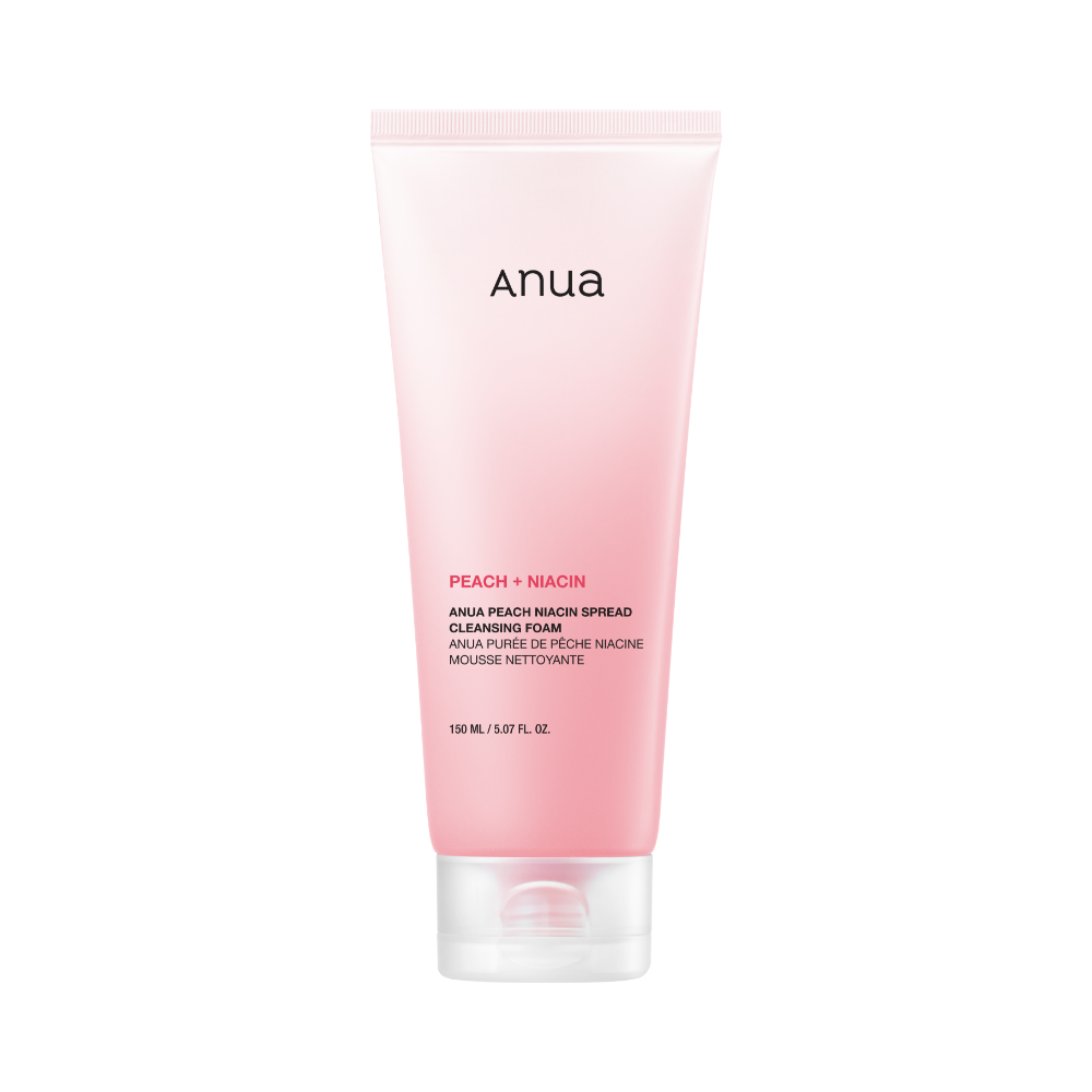 Peach Niacin Spread Cleansing Foam 150ml, Anua Anua Cleansing Foam