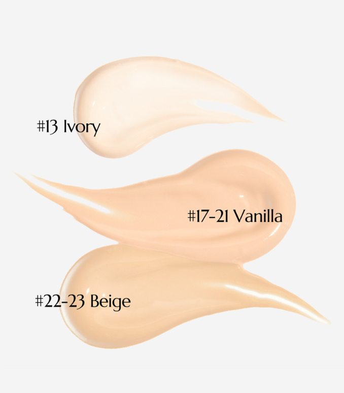 Pentaberry Glow Foundation Cushion SPF50+ PA++++ 15g (3colors), HEVEBLUE HEVEBLUE Cushion Foundation