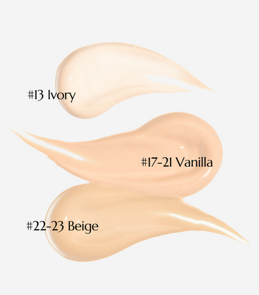 Pentaberry Glow Foundation Cushion SPF50+ PA++++ 15g (3colors), HEVEBLUE HEVEBLUE Cushion Foundation