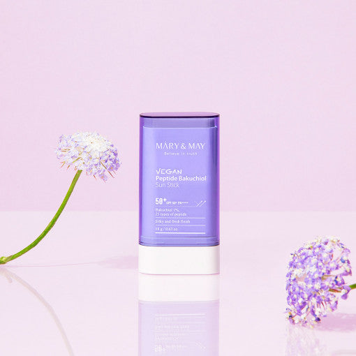 Peptide Bakuchiol Sun Stick SPF50+ PA++++ 18g, MARY & MAY MARY & MAY Sun Stick