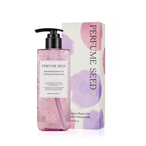 Perfume Seed Velvet Rich Creamy Shower Gel 300ml, THE FACE SHOP THE FACE SHOP Body Wash
