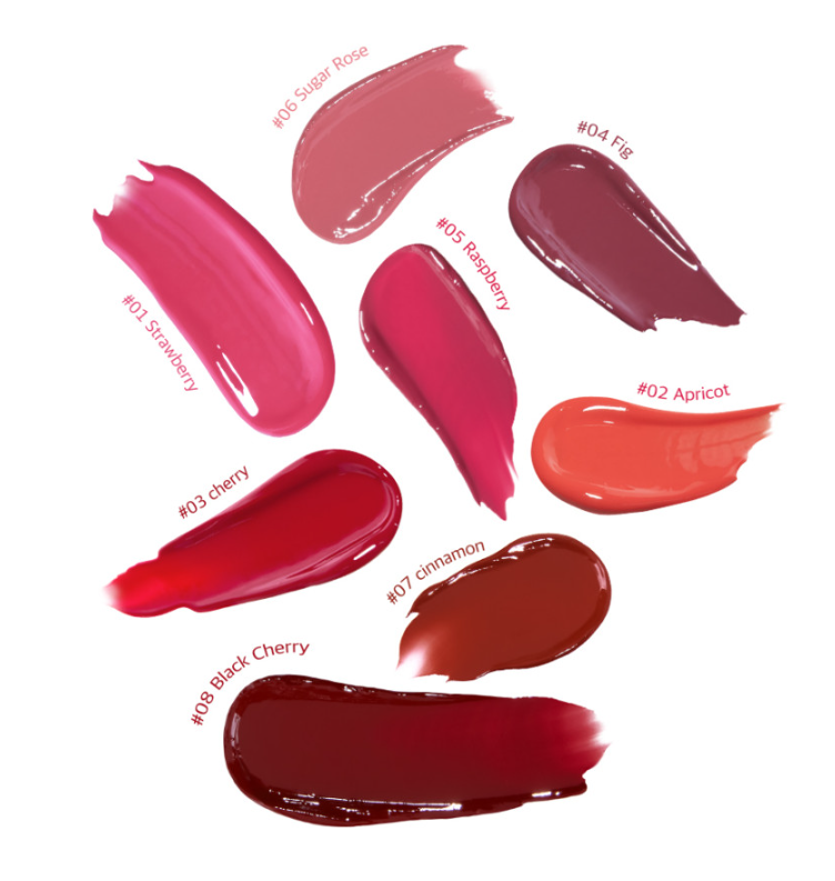 Pink Churros Plumping Glossy Lip 2g (8 Colors), CORINGCO CORINGCO Lip Glosses