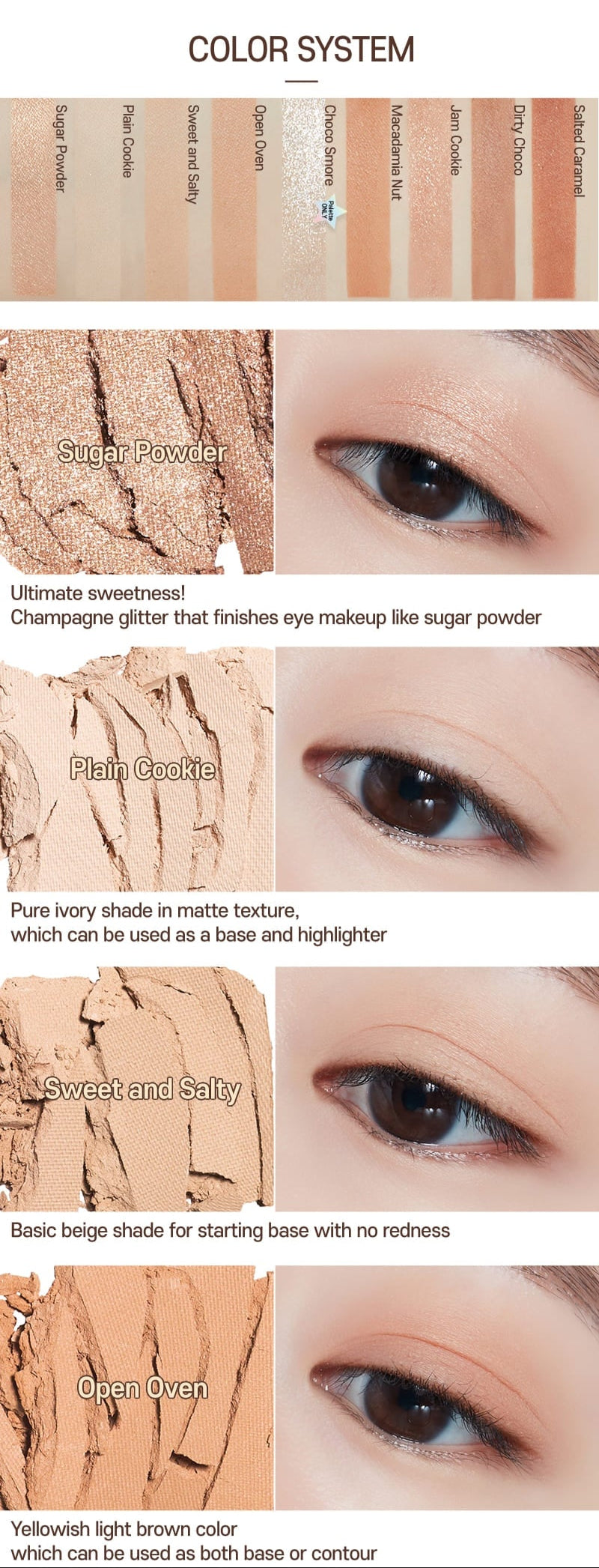 Play Color Eyes 9-Color 7.2g #Cookie Chips, ETUDE-1