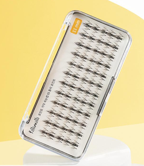Point Piece Lashes (11mm)(60pcs) #Dolly Point, Fillimilli