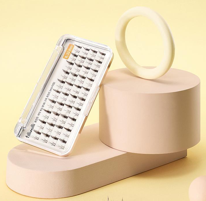 Point Piece Lashes (8,11mm)(80pcs) #Mellow Point, Fillimilli