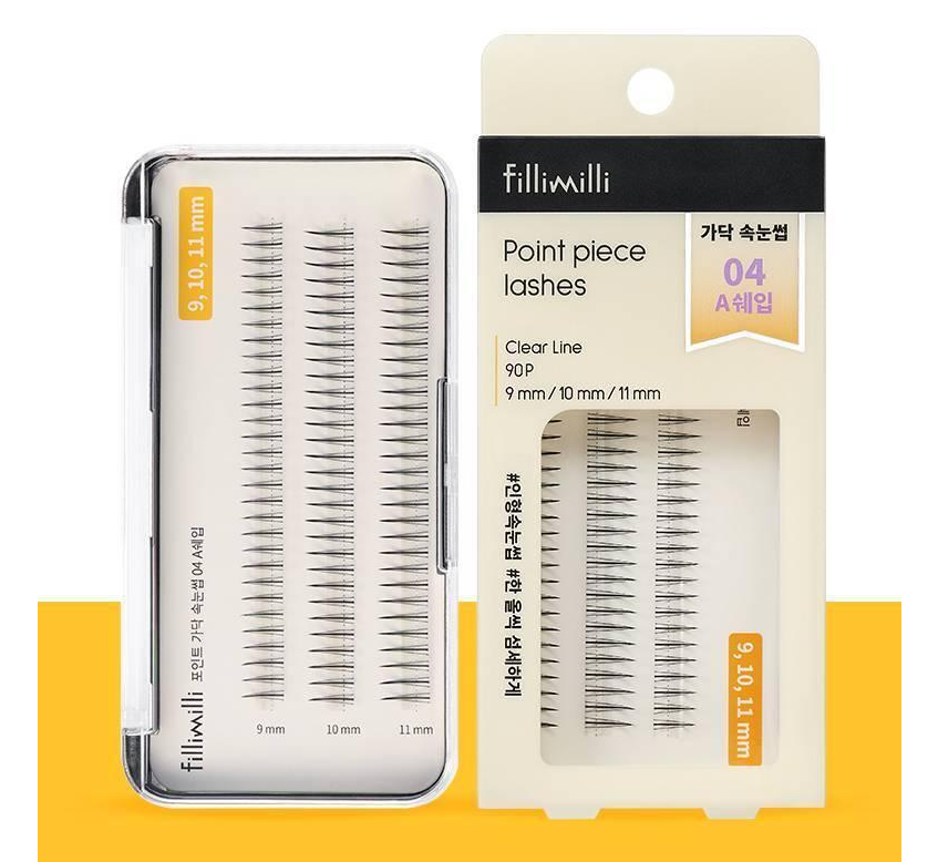 Point Piece Lashes (9,10,11MM) (90pcs) #A-SHAPE, Fillimilli