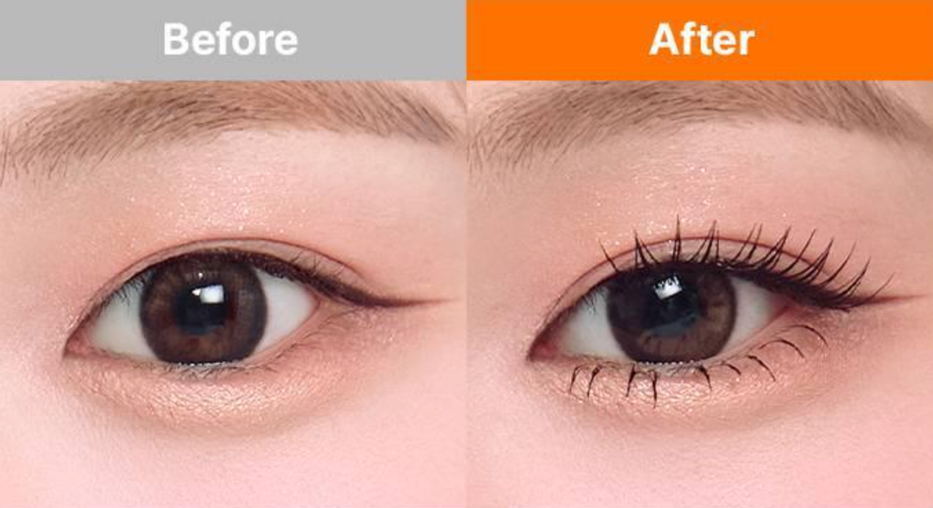 Point Piece Lashes #Clear Daily (9mm)(60pcs), Fillimilli