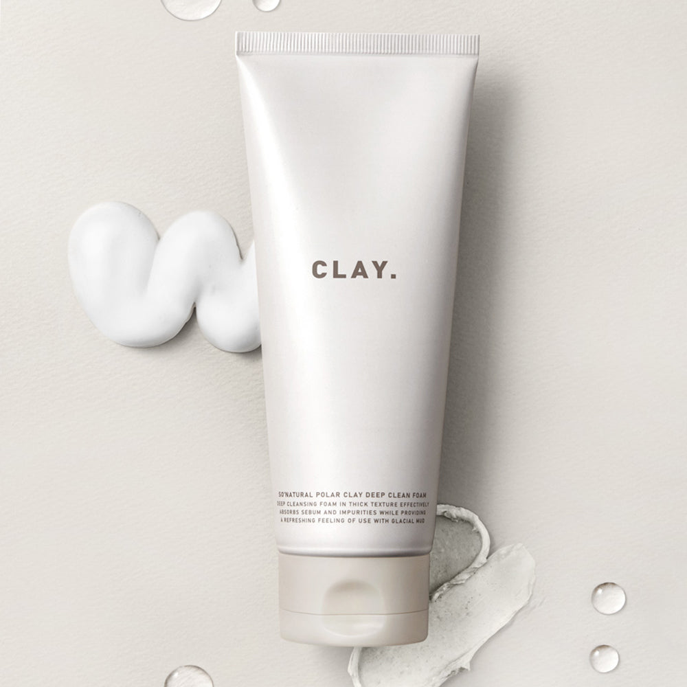 Polar Clay Deep Clean Foam 150ml, so natural so natural Cleansing Foam