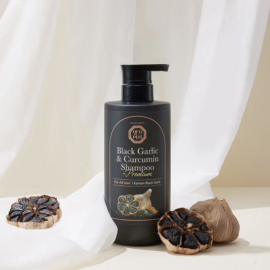 Premium Black Garlic & Curcumin Shampoo 500ml, Daeng Gi Meo Ri Daeng Gi Meo Ri Shampoo