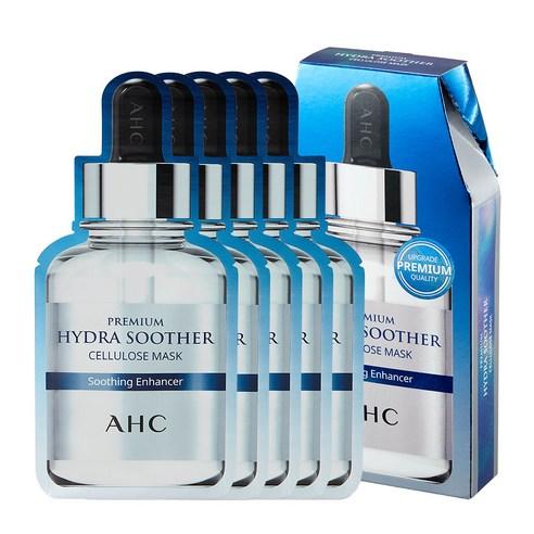 Premium Hydra Soother Cellulose MASK Sheet 27ml x 5ea, AHC AHC Treatment Mask