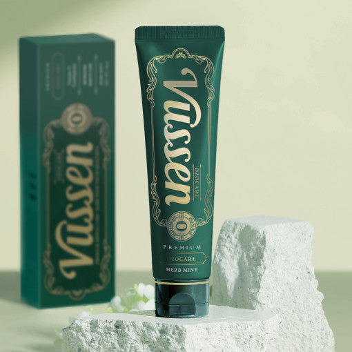 Premium OZO CARE Herb Mint Toothpaste 120g, Vussen Vussen Toothpaste