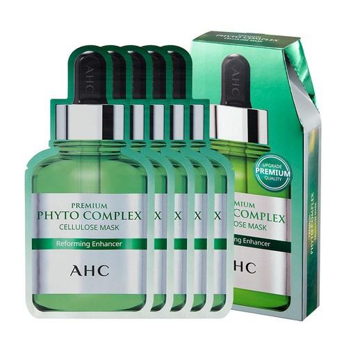 Premium Phyto Complex Cellulose MASK Sheet 27ml x 5ea, AHC AHC Treatment Mask