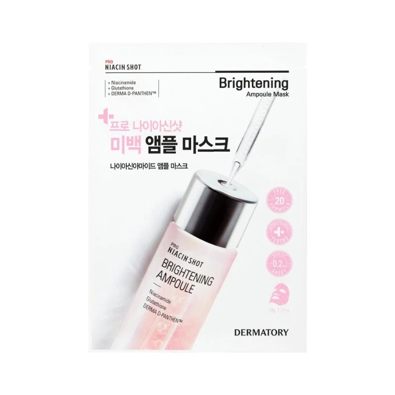 Pro Ampoule Shot Mask 34g X 10ea (4-type), DERMATORY DERMATORY Sheet Mask