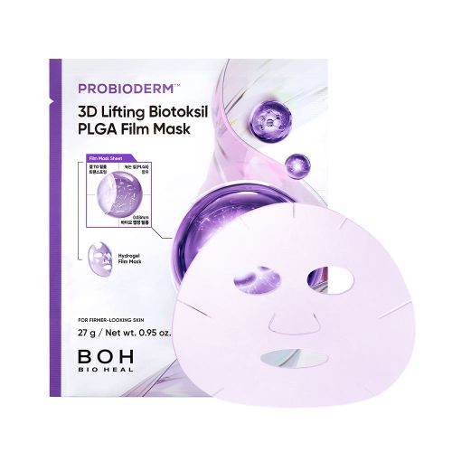 Probioderm 3D Lifting Biotoksil PLGA Film Mask 27g X 5ea, BIO HEAL BOH BIO HEAL BOH Sheet Mask