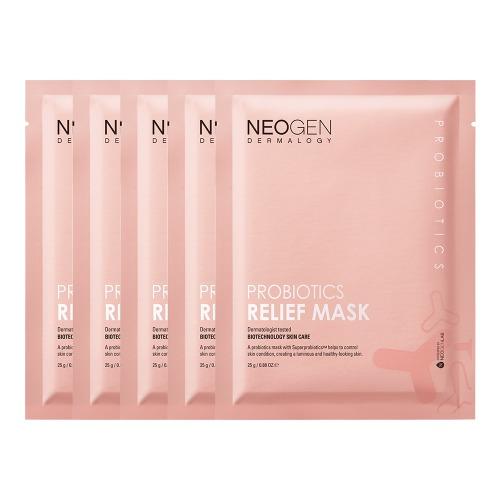 Probiotics Relief Mask 25g X 5ea, NEOGEN NEOGEN Sheet Mask