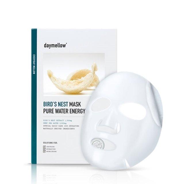 Pure Water Energy Bird's Nest Mask 27ml X 10ea, daymellow daymellow Sheet Mask