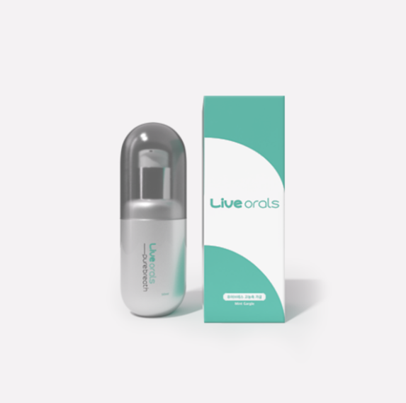 Purebreath High-Concentration Mouthwash 50ml, Live orals
