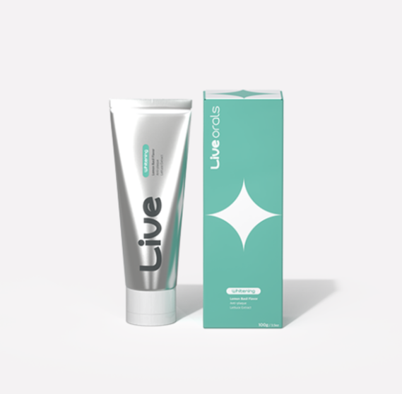 Puredia Whitening Toothpaste 80g, Live orals