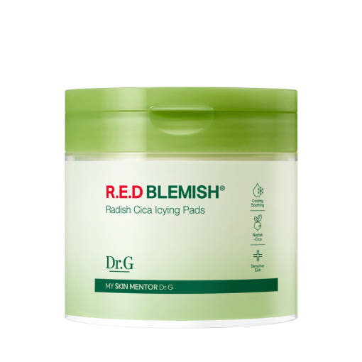 RED BLEMISH Radish Cica Icying Pads 190ml/60sheets, Dr.G Dr.G Toner Pad