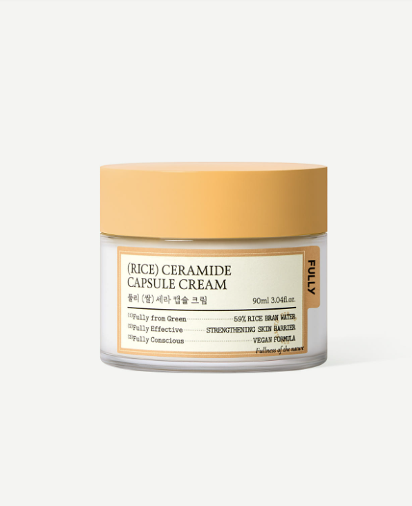 RICE CERAMIDE CAPSULE CREAM 90ml, FULLY FULLY Face Cream