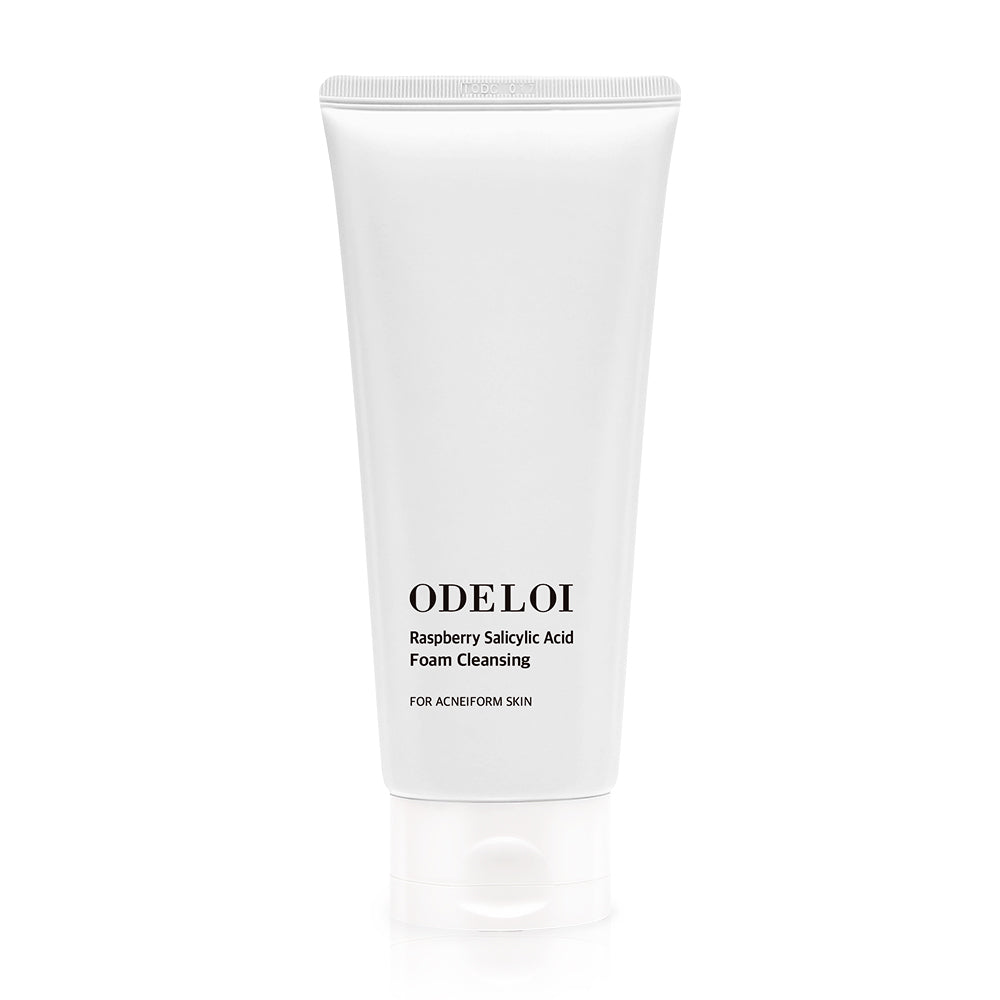 Raspberry Salicylic Acid Foam Cleansing 200ml, ODELOI ODELOI Cleansing Foam