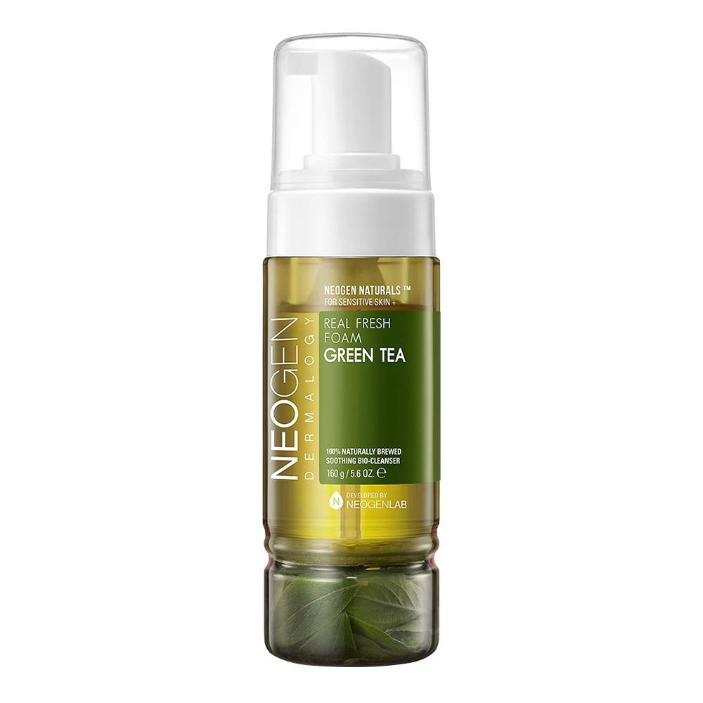 Real Fresh Foam Cleanser Green Tea 160g, NEOGEN NEOGEN Cleansing Foam