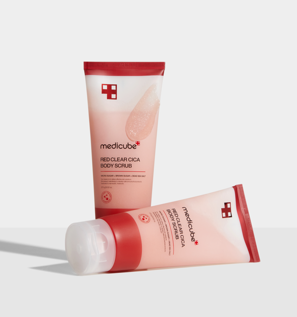 Red Clear Cica Body Scrub 200ml, medicube medicube Body Scrub