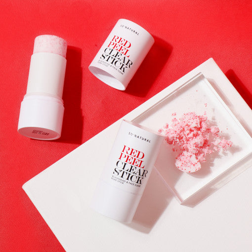 Red Peel Pore Clear Stick 23g, so natural so natural Cleansing Balm