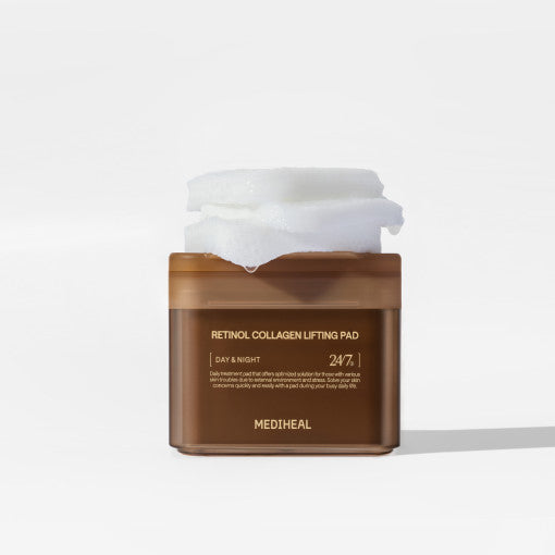 Retinol Collagen Lifting Pad (100 Pads), MEDIHEAL MEDIHEAL Toner Pad
