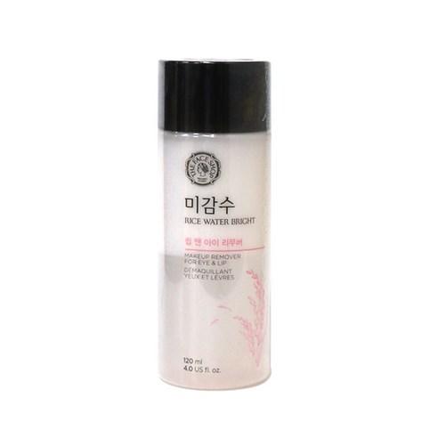 Rice Water Bright Lip & Eye Make Up Remover 120ml, THE FACE SHOP THE FACE SHOP Make Up Remover