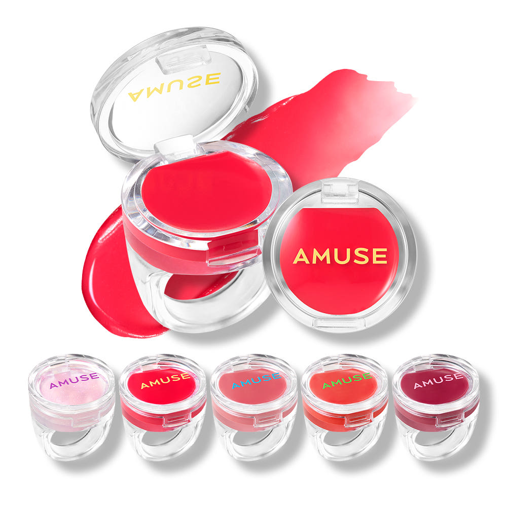 Ring Lip Balm 0.9g (5 Colors), AMUSE AMUSE Lip Balm