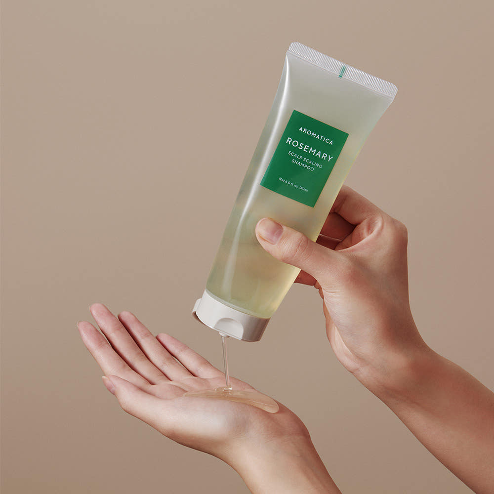 Rosemary Scalp Scaling Shampoo 180ml, AROMATICA AROMATICA Shampoo
