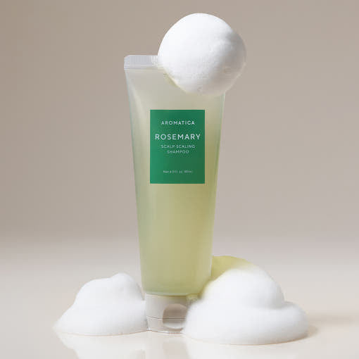Rosemary Scalp Scaling Shampoo 180ml, AROMATICA AROMATICA Shampoo