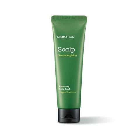 Rosemary Scalp Scrub 165g, AROMATICA AROMATICA Scalp Treatment