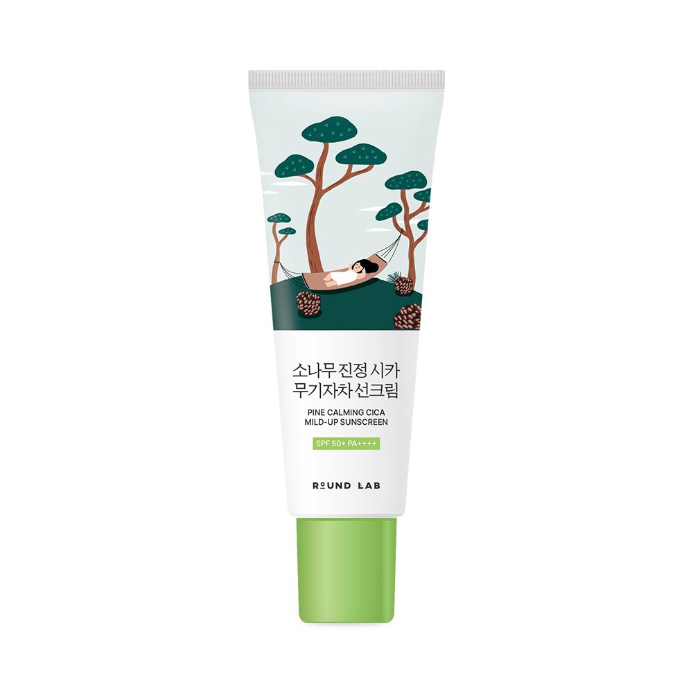 Round Lab Pine Calming Cica Mild-Up Sunscreen SPF50+ PA++++ 40ml