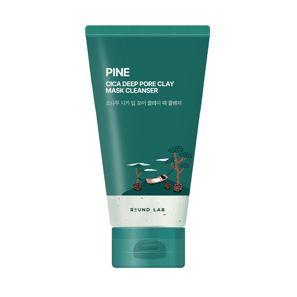 Round Lab Pine Cica Deep Pore Clay Mask Cleanser 150ml