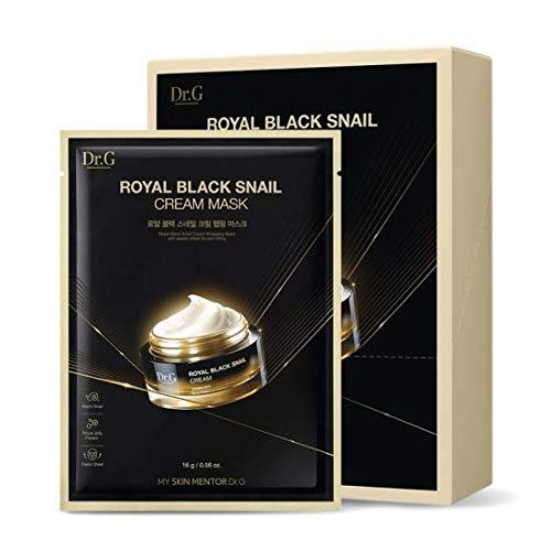 Royal Black Snail Cream Mask 10ea 16g, Dr.G Dr.G Treatment Mask