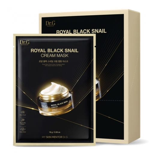 Royal Black Snail Cream Mask 16g X 10ea, Dr.G Dr.G Treatment Mask
