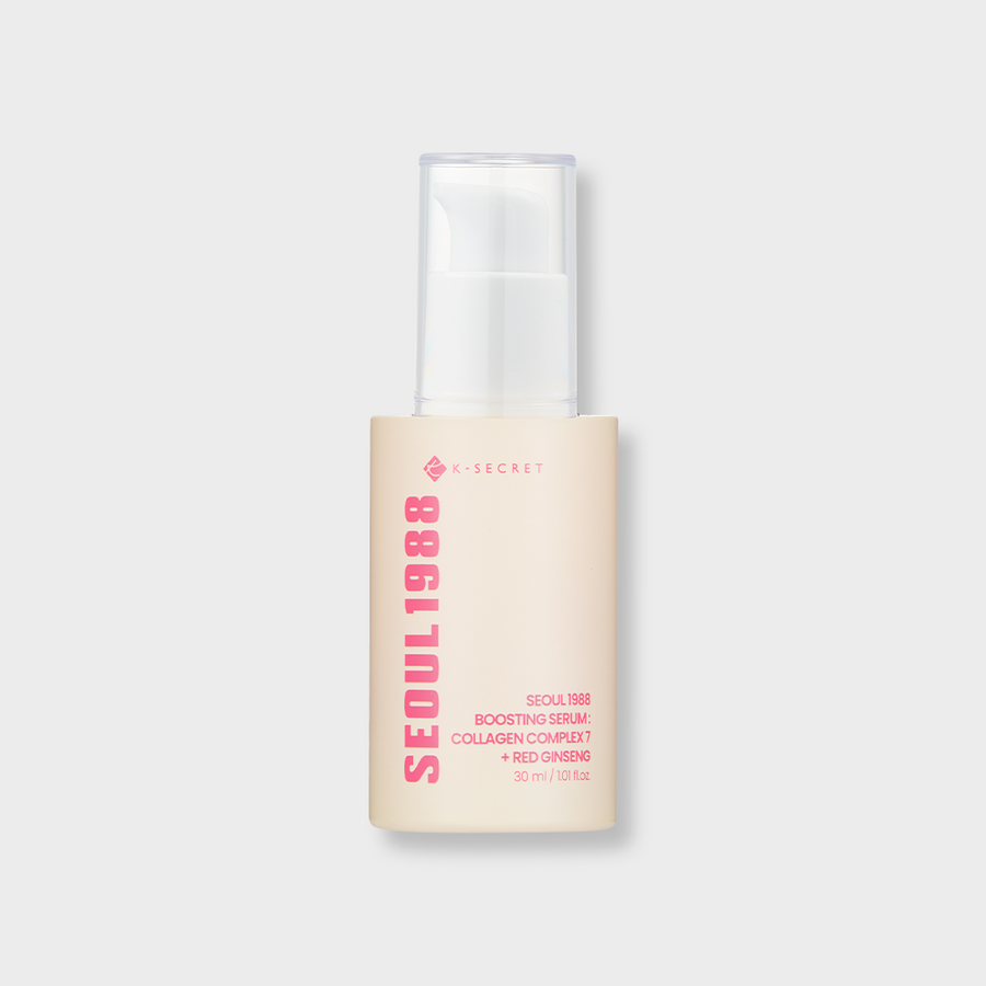 SEOUL 1988 BOOSTING SERUM : COLLAGEN COMPLEX 7 + RED GINSENG 30ml, K-SECRET K-SECRET Anti-Aging Serum
