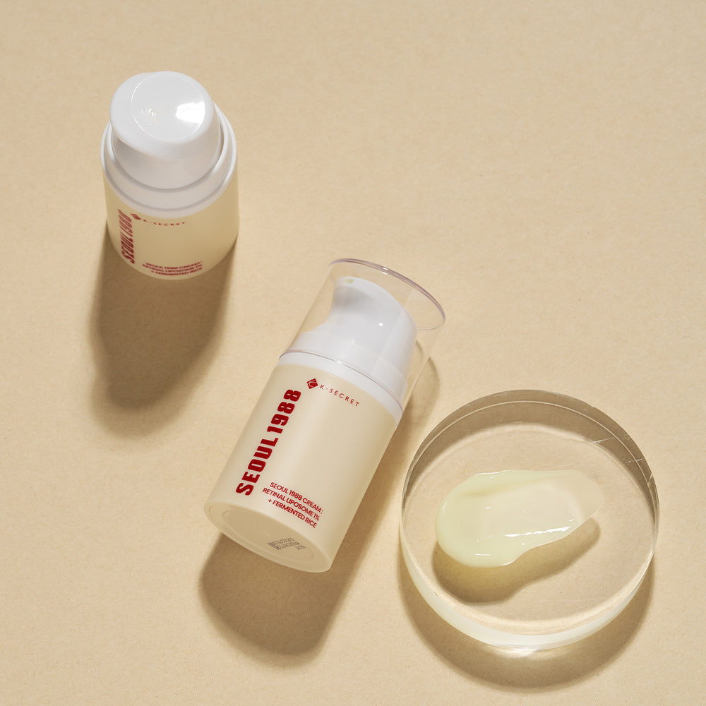 SEOUL 1988 Cream : Retinal Liposome 1% + Fermented Rice 50ml, K-SECRET K-SECRET Face Cream