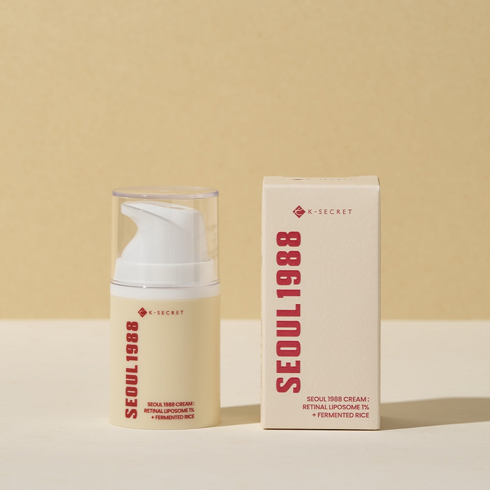 SEOUL 1988 Cream : Retinal Liposome 1% + Fermented Rice 50ml, K-SECRET K-SECRET Face Cream