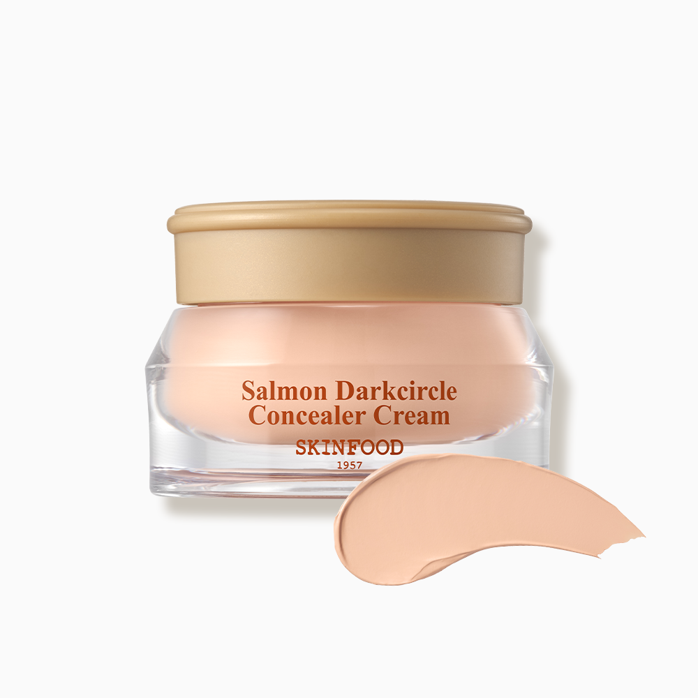 Salmon Dark Circle Concealer Cream 10g, SKINFOOD SKINFOOD Face Concealer