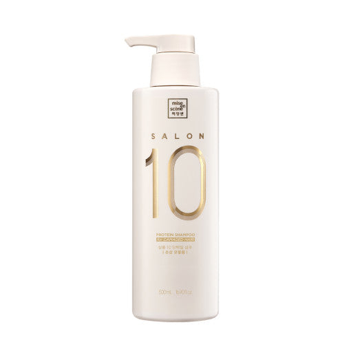 Salon 10 Protein Shampoo for Damaged Hair 500ml, mise en scene mise en scene Shampoo