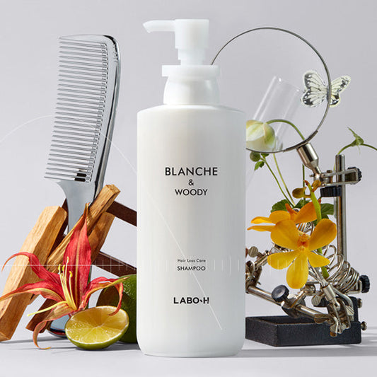 Scalp Strengthening Shampoo Hair Loss Care Blanche&Woody 400ml, LABO-H LABO-H Shampoo