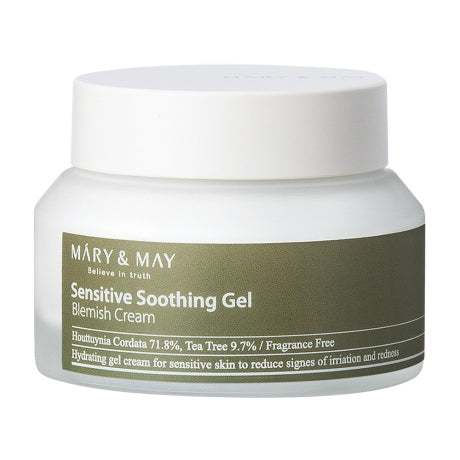 Sensitive Soothing Gel Blemish Cream 70ml, MARY & MAY MARY & MAY Face Cream
