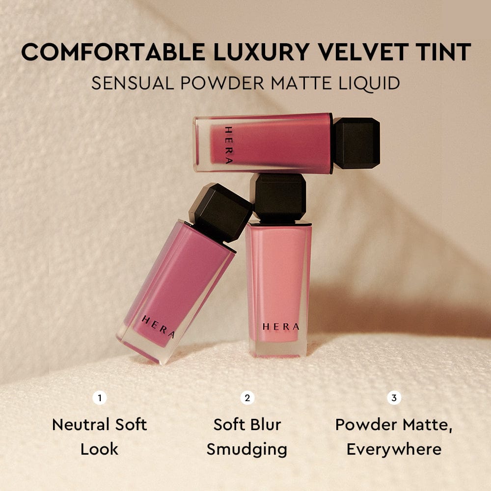Sensual Powder Matte Liquid Lipstick 5g, HERA HERA LIP TINT