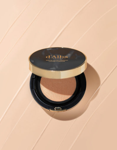 Serum Glow Tension Cover Cushion 17g+17g(refill),d'Alba d'Alba Cushion Foundation