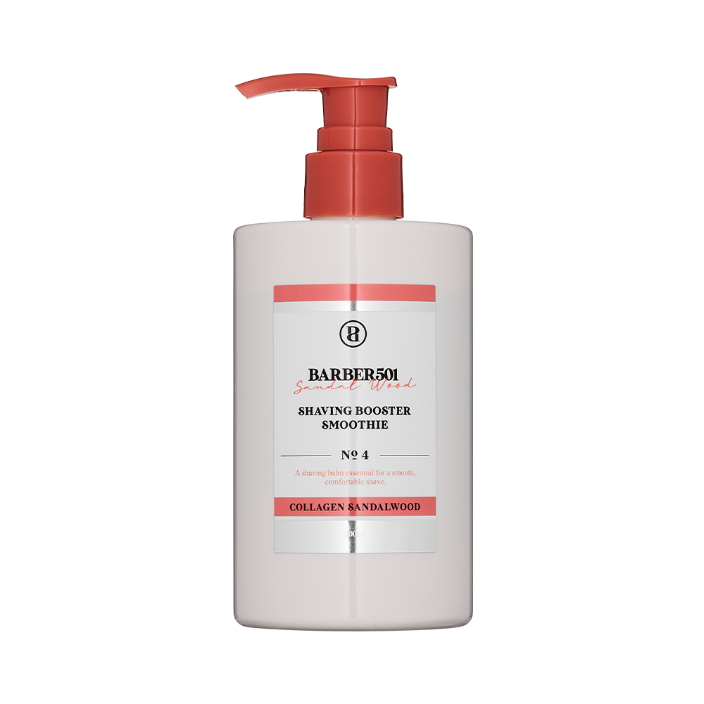 Shaving Booster Smoothie 300ml #Collagen Sandalwood, BARBER501